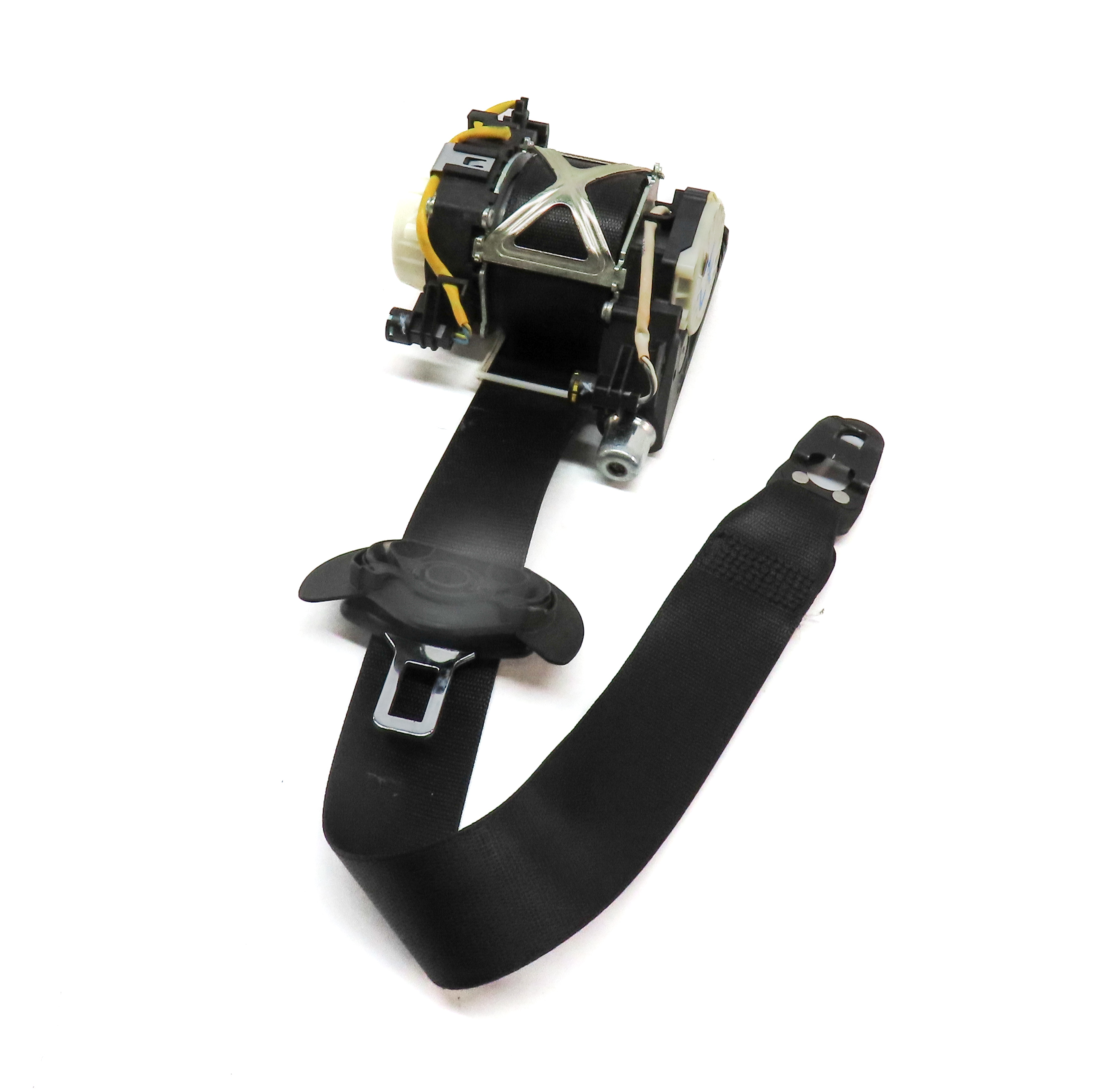2010-2016 PORSCHE PANAMERA (970 G1) FRONT LEFT DRIVER SEATBELT RETRACTOR (Black) — exact item pictured